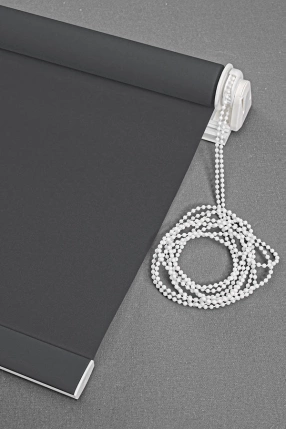 Antrasit Mini Stor Perde 