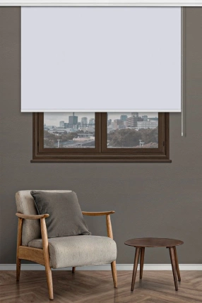 White Blackout Roller Blinds