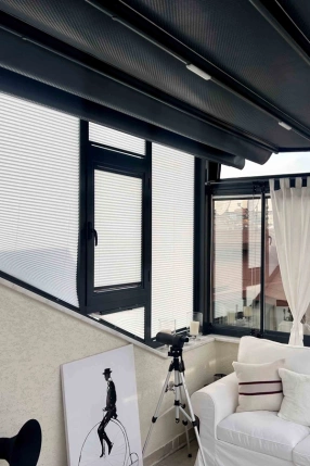 Beyaz Perde Cambalkon Perdesi