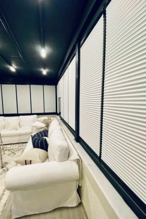 Beyaz Perde Cambalkon Perdesi