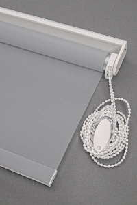 Gray Matte Roller Blinds 