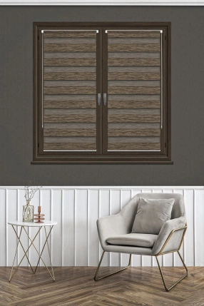 Kahverengi Bambu Mini Zebra