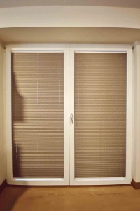 Brown Semi-Blackout Pleated Curtain