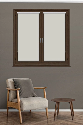 Kirli Beyaz Blackout Mini Stor 