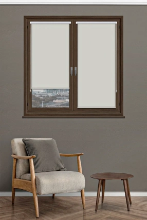 Kirli Beyaz Blackout Mini Stor 