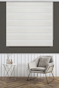 Off-White Gradient Zebra Curtain