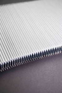Cream Blackout Honeycomb Pleat Curtain