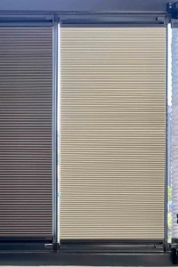 Cream Blackout Honeycomb Pleat Curtain