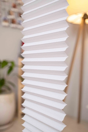 Mercury Pleated Curtain Light Grey