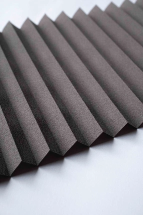 Mercury Pleated Curtain Anthracite