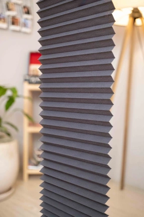 Mercury Pleated Curtain Anthracite