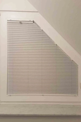 Mercury Pleated Curtain White