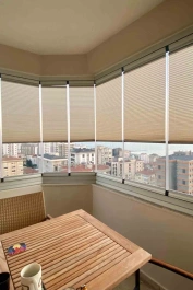Mercury Pleated Curtain Cream