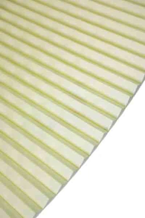 Mercury Pleated Curtain Yellow