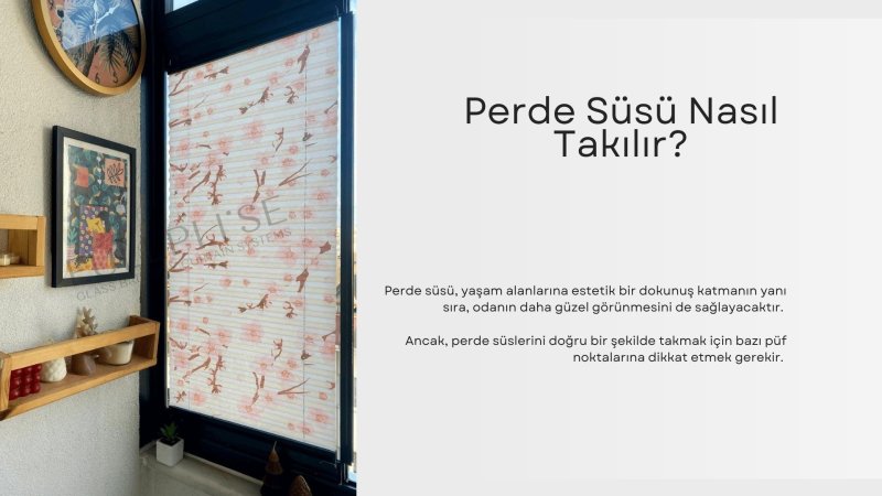 Perde Süsü Nasıl Takılır?