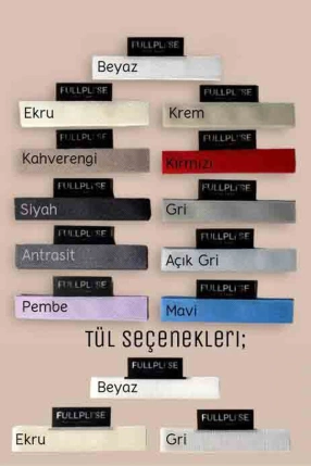 Sade Kumaş & Tül Gece-Gündüz Çiftli Plise Perde