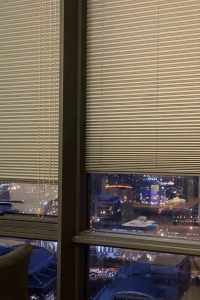 Anthracite Belt Glass Balcony Curtain