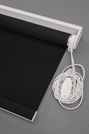 Black Matte Roller Blinds 