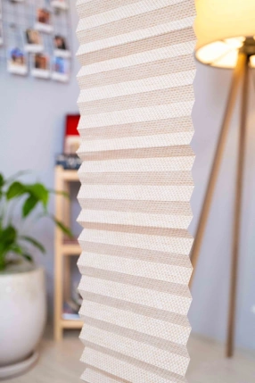 Sütlü Kahve Plise Perde