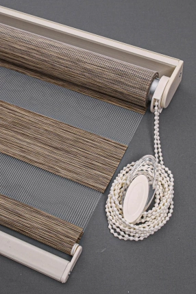 Sütlükahve Bamboo Zebra Curtain 