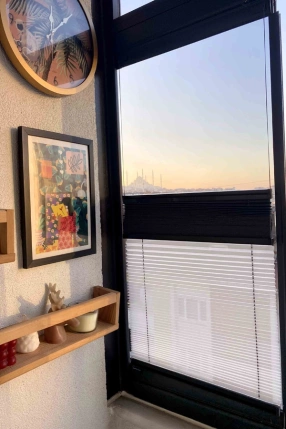 Tam Karartma & Tül Gece-Gündüz Plise Perde