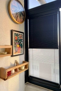 Full Blackout & Tulle Night-Day Pleated Curtain