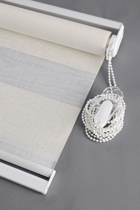 Ekru Jakar Zebra Perde