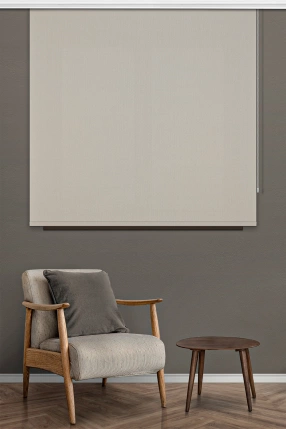 Ekru Sunscreen Stor Perde 