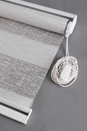 Gri Jakar Zebra Perde