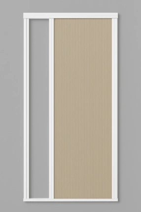 Honeycomb Akordiyon Kapı- İp Deliği Gizli