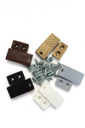 Natty Plise Perde Vidalama Klips Takım