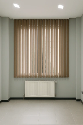 Oak Vertical Blind – Natural Oak
